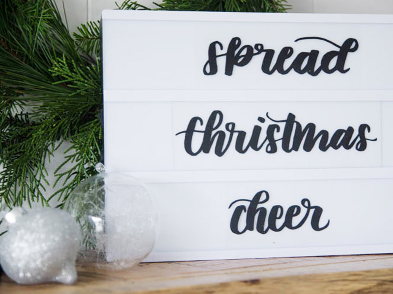 #SayItWithCricut – DIY Light Box with Cricut | Cricut