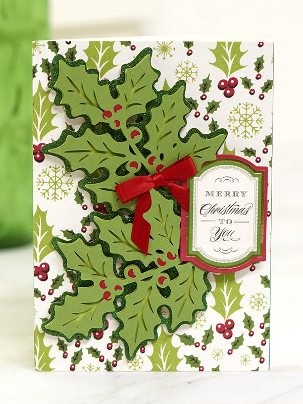 Meet The Maker Anna Griffinanna S Christmas Cards Embellishments Cricut